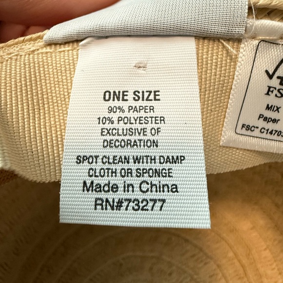 Sonoma Natural Straw Hat - Picture 4 of 4